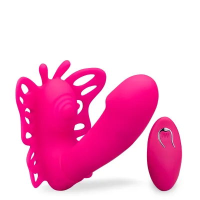 Culotte vibrante papillon clitoris et point G percussions et vibrations