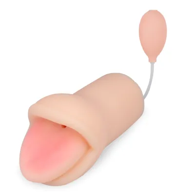 Masturbateur bouche aspirante à pompe