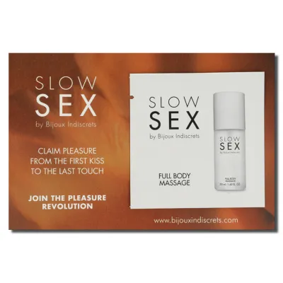 Gel Massage Corps Slow Sex Coco 2 ml - Bijoux