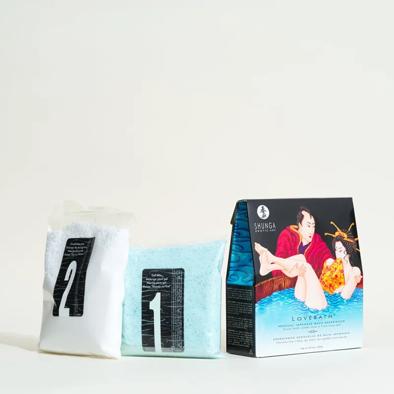 Gel de bain Lovebath Shunga -   Océan bleu