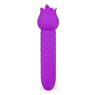 Vibromasseur 2-en-1 avec stimulateur de clitoris Orchid