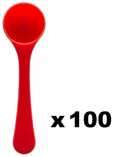 Fuck & Fist Lube Pack de 100 cuillères rouges Dosage 6g