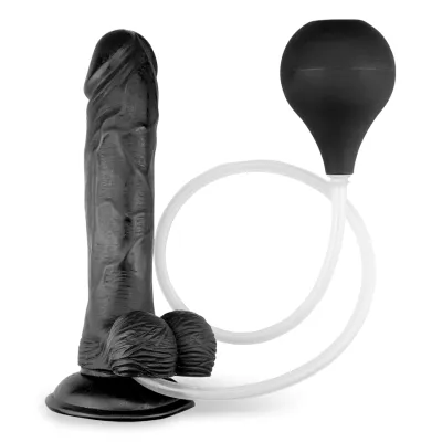 Gode godemichet ventouse réaliste éjaculateur Marco gode vaginal ou anal homme ou femme - Noir