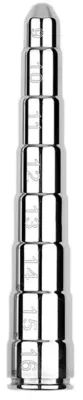 Plug Pénis en métal KONIS L 8.5cm - Diamètre 9 à 16mm
