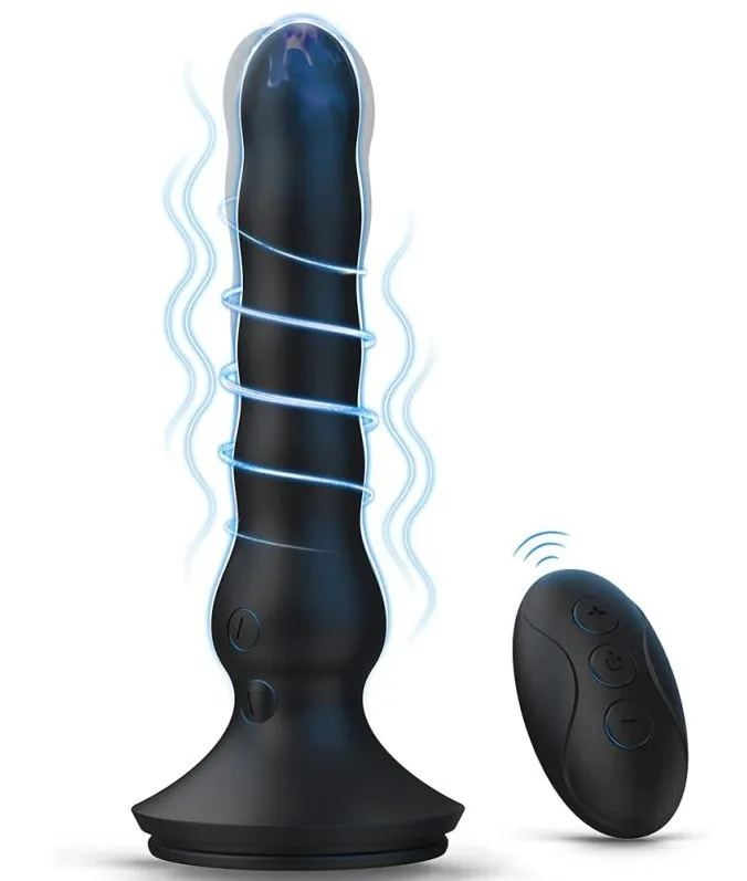 Plug vibrant ondulatoire WRIGL 14 x 3.5cm