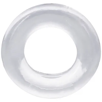 Anneau pénien épais THE DONUT 4X 30 mm Transparent
