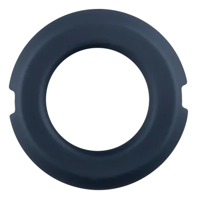 Anneau pénien Silicone CARBON STEEL Noir