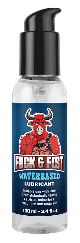 Lubrifiant à base d'eau FUCK & FIST WATER 100ml