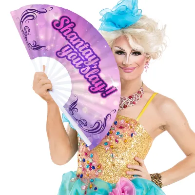 Éventail Géant SHANTAY, YOU SLAY ! 64cm