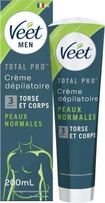 Crème Dépilatoire Homme Peaux Nomales VEET MEN 200ml