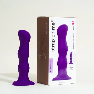Dildo Geisha Balls - XL Violet