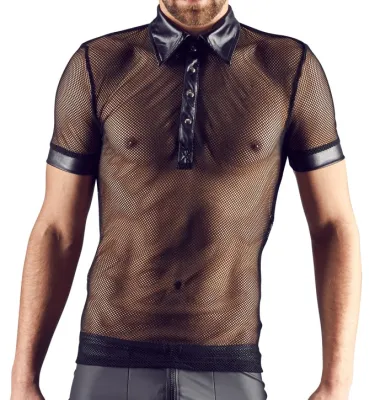 Svenjoyment T-shirt sexy NET MEN Noir