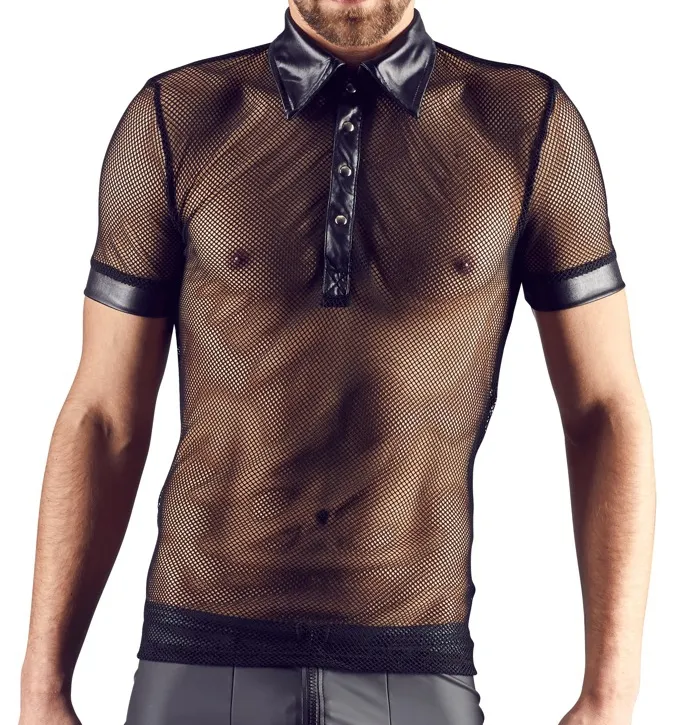 Svenjoyment T-shirt sexy NET MEN Noir