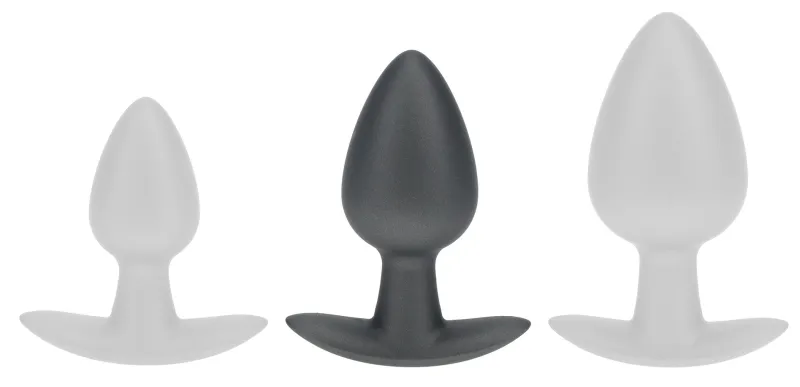 Plug en Silicone METALLY M 6.5 x 3.3cm Gris