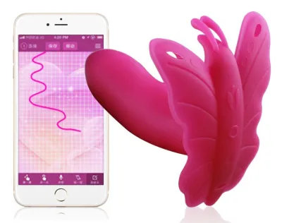 Stimulateur connecté Point G et Clitoris LYDIA Butterfly
