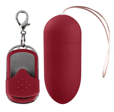 Oeuf vibrant sans fil SPLASH 8 x 3.4 cm Rouge