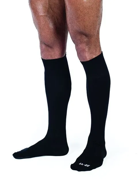 Mr B - Mister B Chaussettes hautes FOOT SOCKS Noir