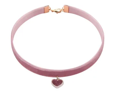 Ras de cou LOTUS HEART Rose