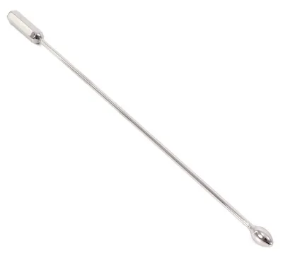 Tige pour urètre ROUND TIP 19.5cm - Diamètre 8mm