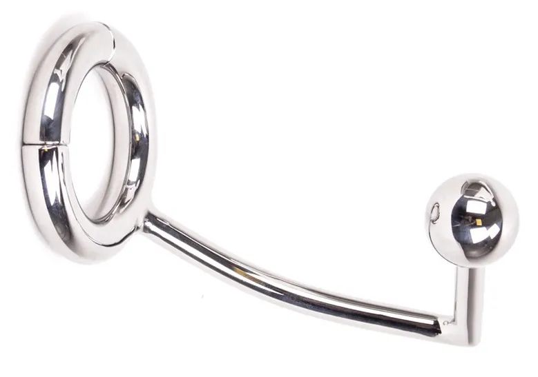 Cockring magnétique avec Crochet boule