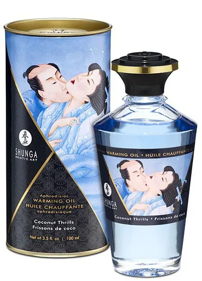 Huile de massage Chauffante Aphrodisiaque - Frisson COCO 100 ml