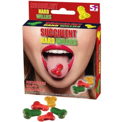 Bonbons Durs Pénis Saveur Fruits 12 pcs - Spencer & Fleetwood