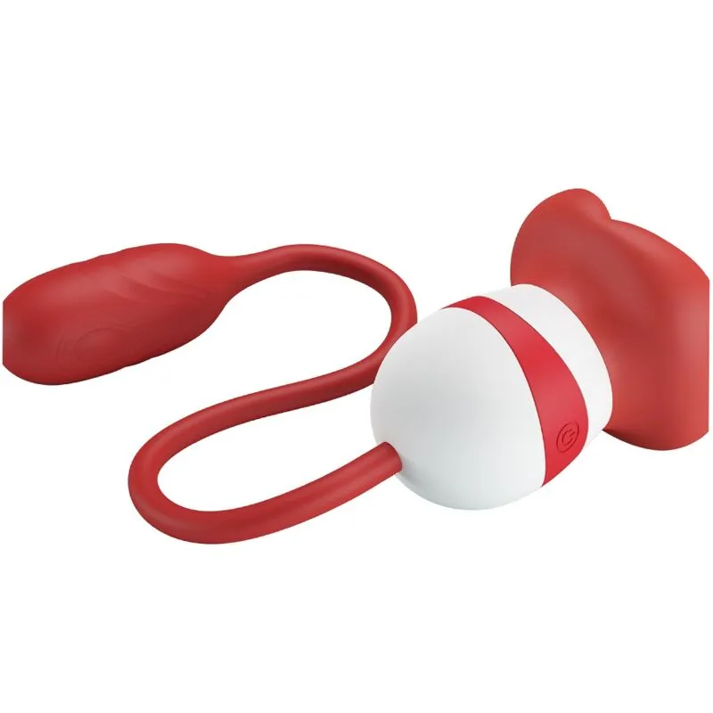 Stimulateur Clitoridien Aliyah Forme Bouche Rouge - Pretty Love