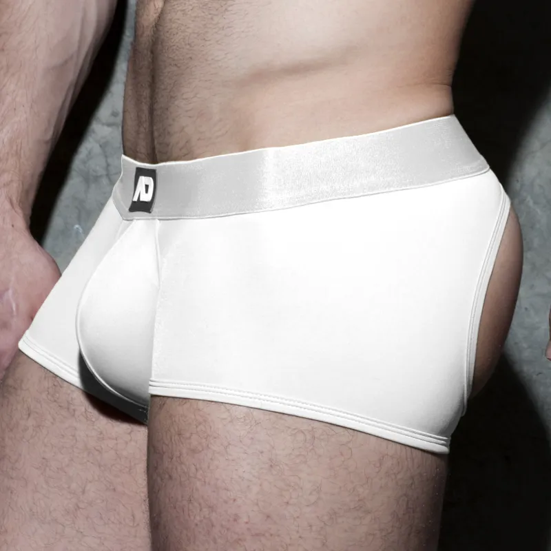 Bottomless Boxer Fetish Blanc