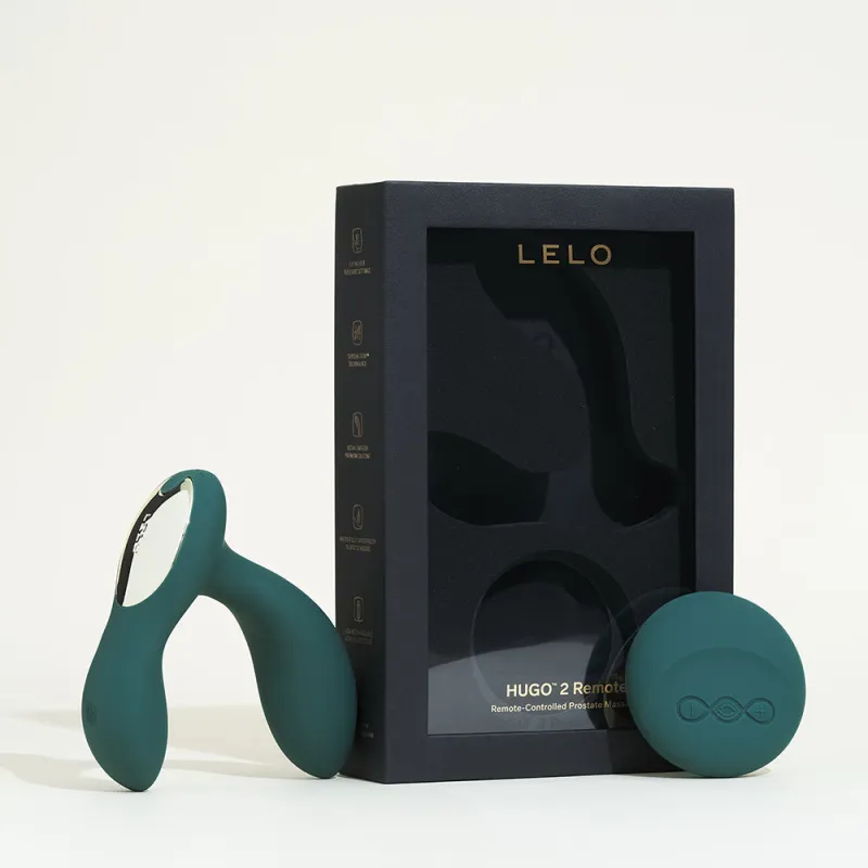 Stimulateur prostatique télécommandé Hugo 2 Remote Lelo