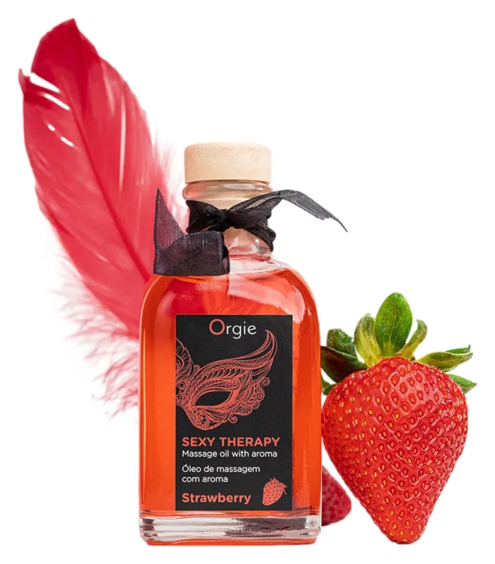 Orgie Huile de massage Embrassable SEXY THERAPY Fraise 100ml
