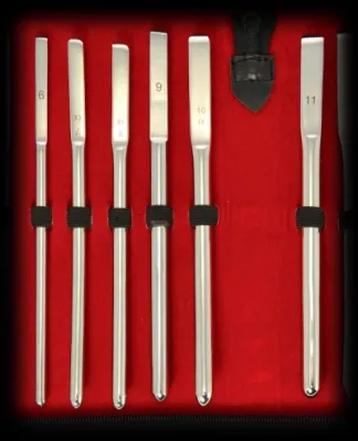 Kit de 6 Tiges pour urètre 6 à 11mm