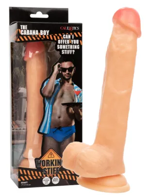 Gode Réaliste THE CABANA BOY 17.5 x 4cm