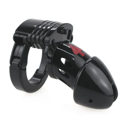Cage de chasteté ajustable PIQUE 10 x 3.5 cm Noire