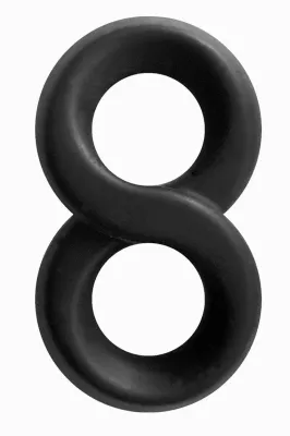 Ballstretcher INFINITY RING Renegade 2cm Noir