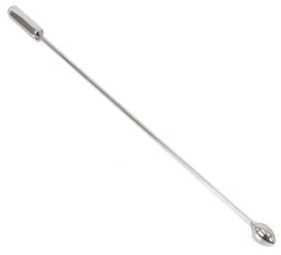 Tige pour urètre ROUND TIP 19.5cm - Diamètre 10mm