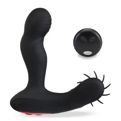 Vibromasseur anal Stimulateur de prostate et périnée chauffant Marvin - Noir