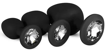 Plug Bijou Silicone x3