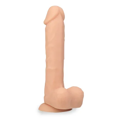 Gode godemichet ventouse en silicone médical Lionel gode vaginal ou anal homme ou femme - Peau claire
