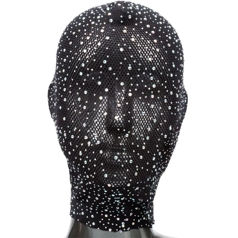 Cagoule Sensorielle Radiance Capuchon Complet Strass - CalExotics