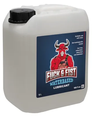 Fuck & Fist Cruising Bidon Lubrifiant à base d'eau FUCK & FIST WATER 5 Litres