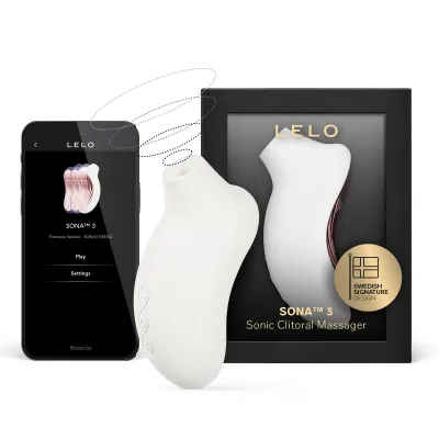 Sona 3 de Lelo - 12 x 5,1 x 5,5 cm Blanc