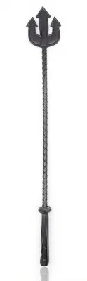 Cravache TRIDENT 65cm Noire