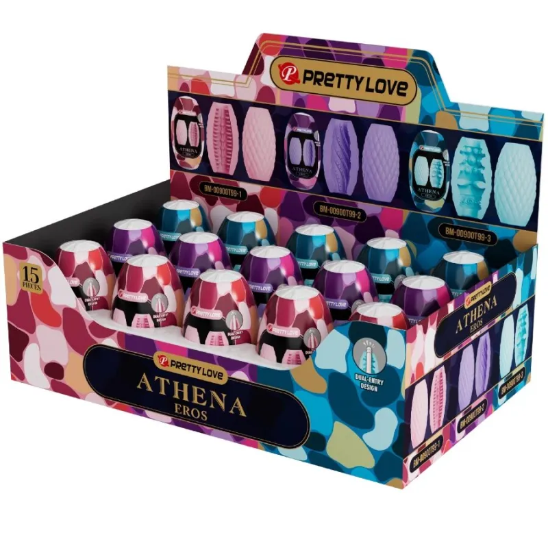 Masturbateurs Pack Athena Eros 15 Pièces - Pretty Love