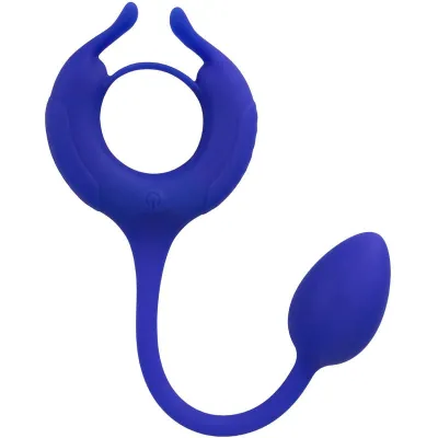 Anneau Pénien Vibrant Admiral Lesté Bleu - CalExotics