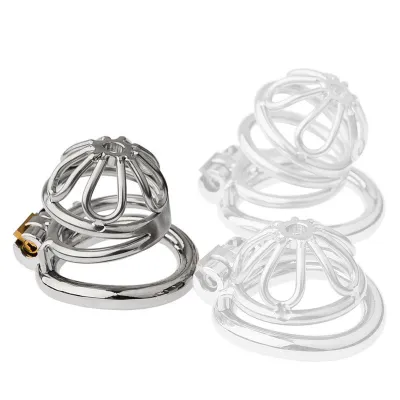 Cage de chasteté courte FLOWAL M 5 x 3.3cm