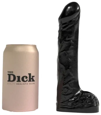 Gode ERIK The Dick 17 x 4 cm Noir
