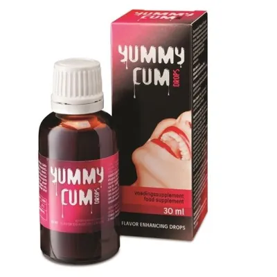 Complément Yummy Cum Drops 30ml Améliore Saveur - Cobeco