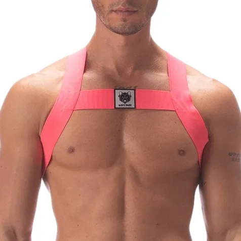 Barcode Berlin Harnais élastique LEONSH Rose Neon