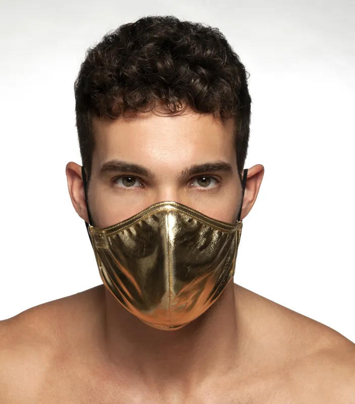 Masque en tissu Party Gold