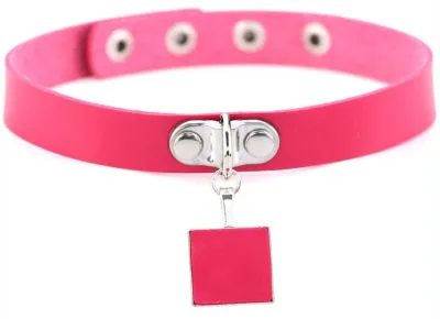 Ras de cou SQUARE NECK Rose